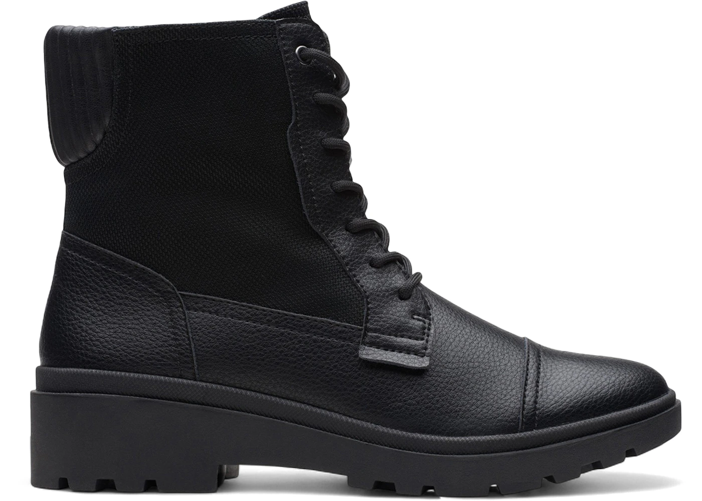 Clarks Calla Charm Black Leather (Women's)