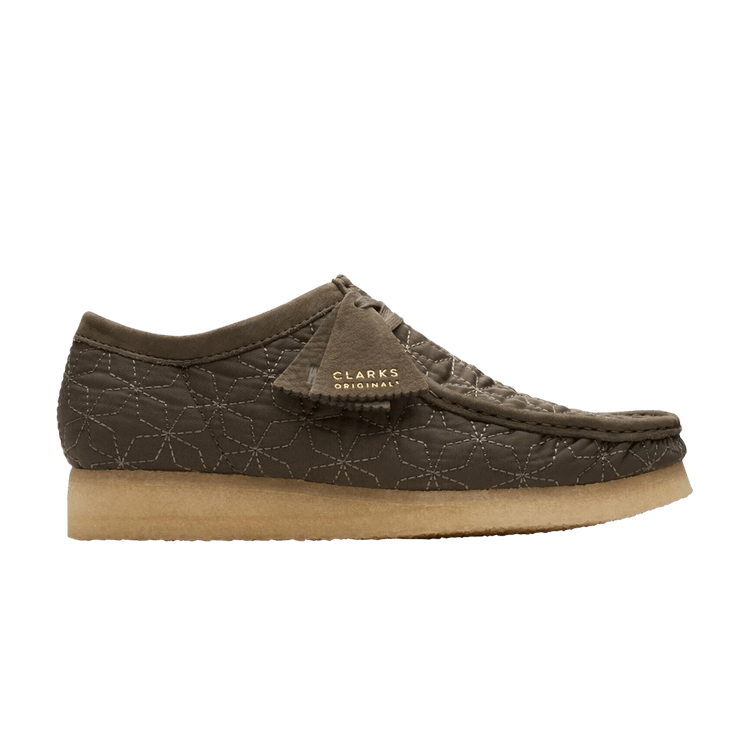 Clarks Wallabee 'Olive Quilted'