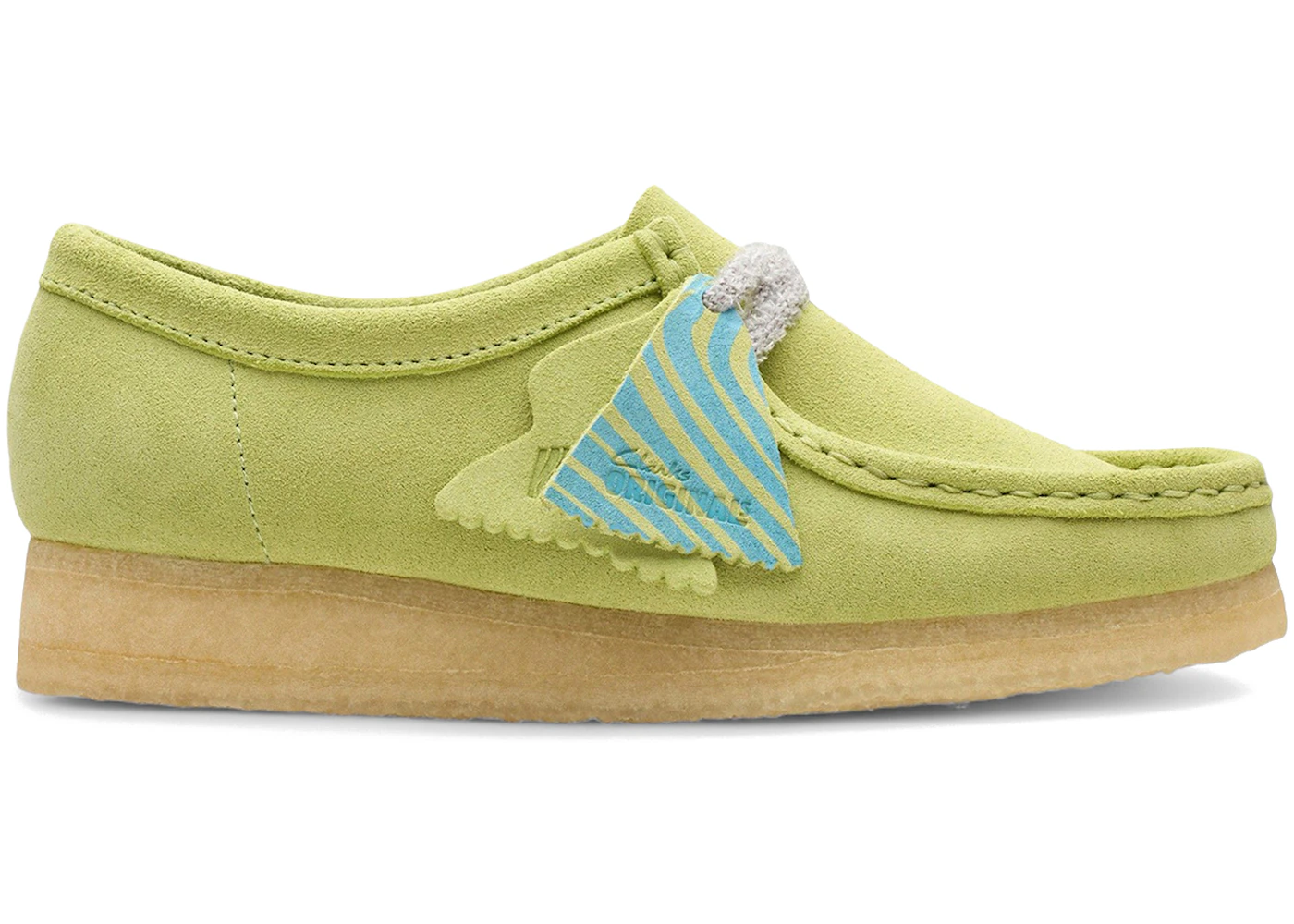Clarks Originals Wallabee Swirl Pale Lime (Women's)