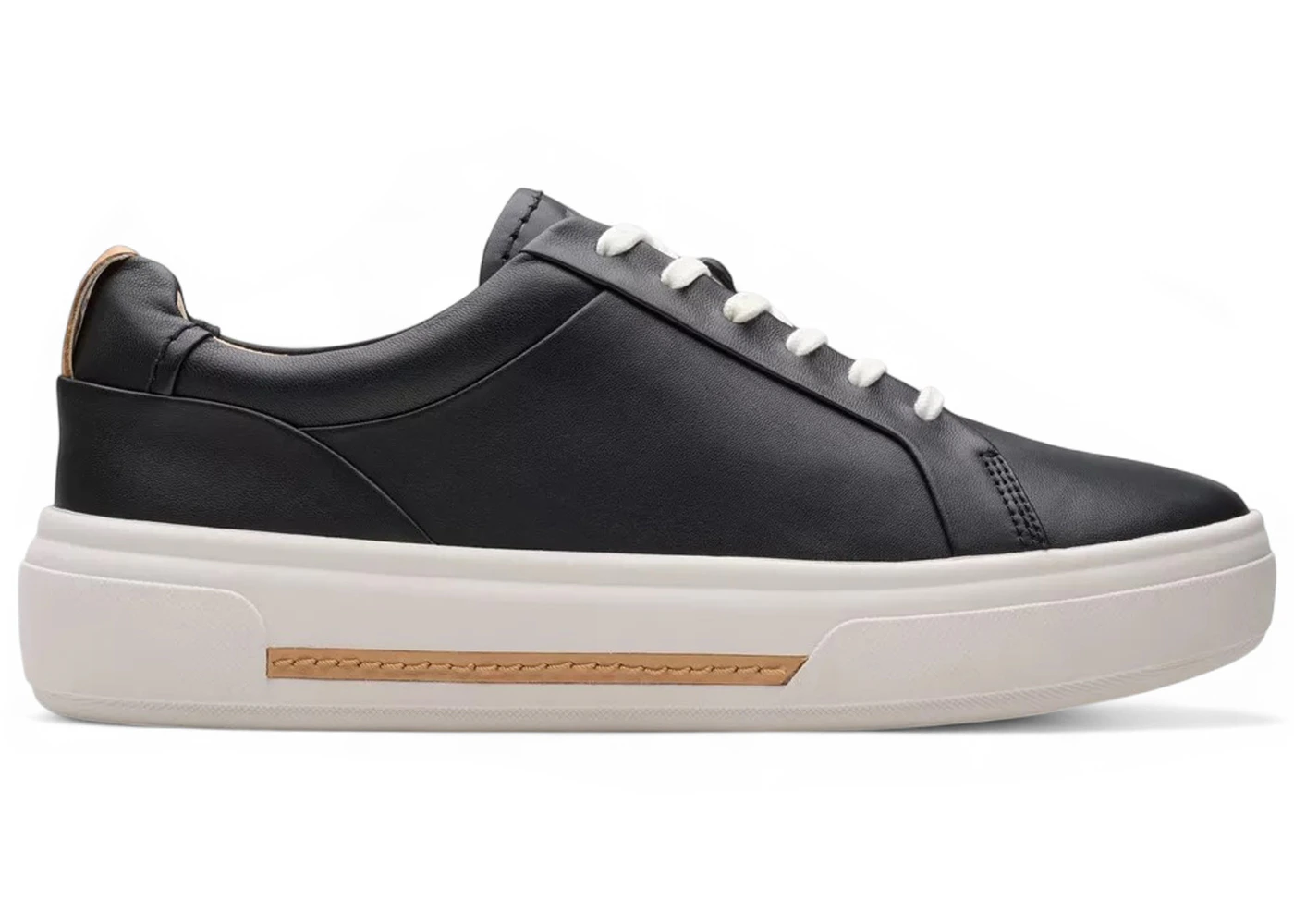 Clarks Hollyhock Walk Black Leather (Women's)