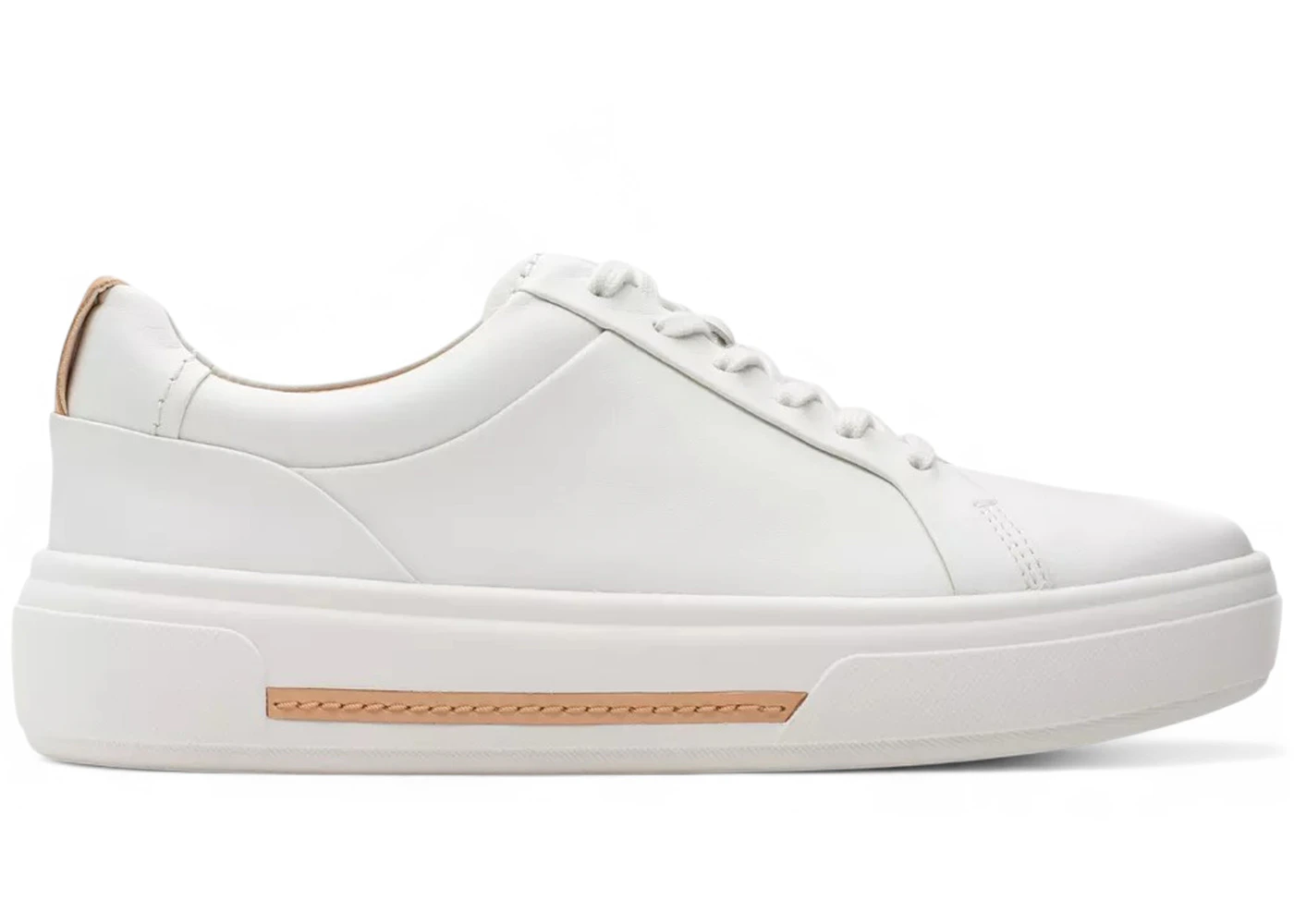 Clarks Hollyhock Walk Off White Leather (Women's)