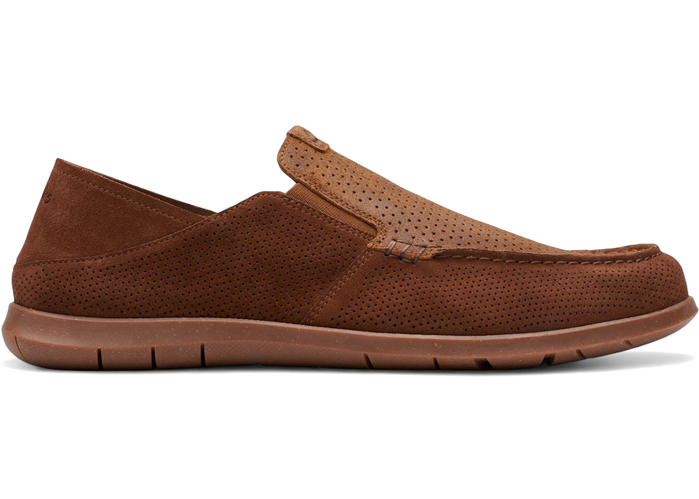 Clarks Flexway Easy Dark Brown Suede
