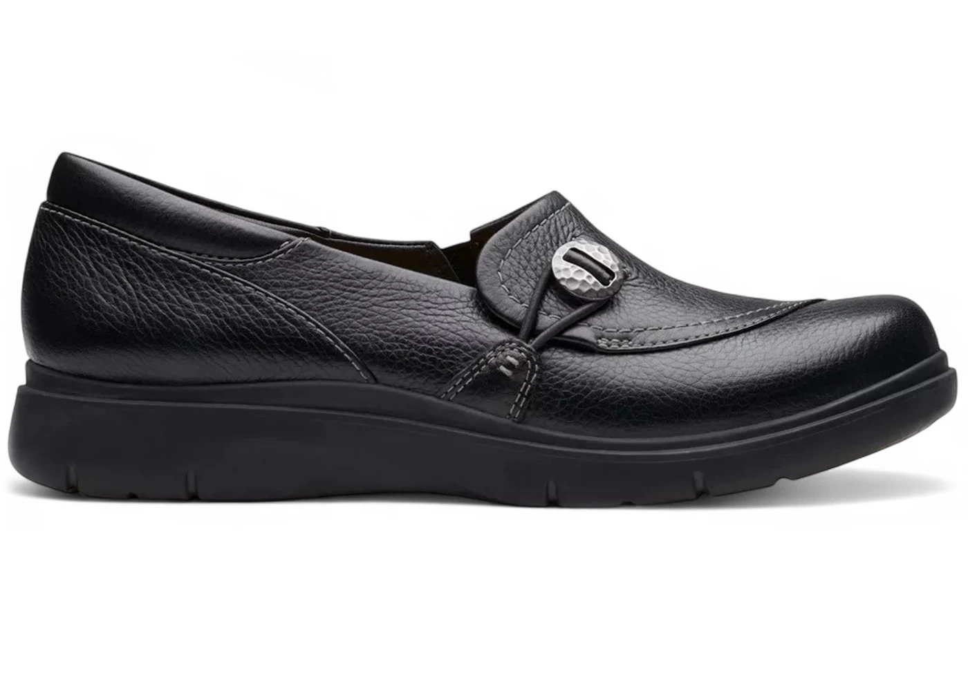 Clarks Certina Ease Black Leather (Women's)