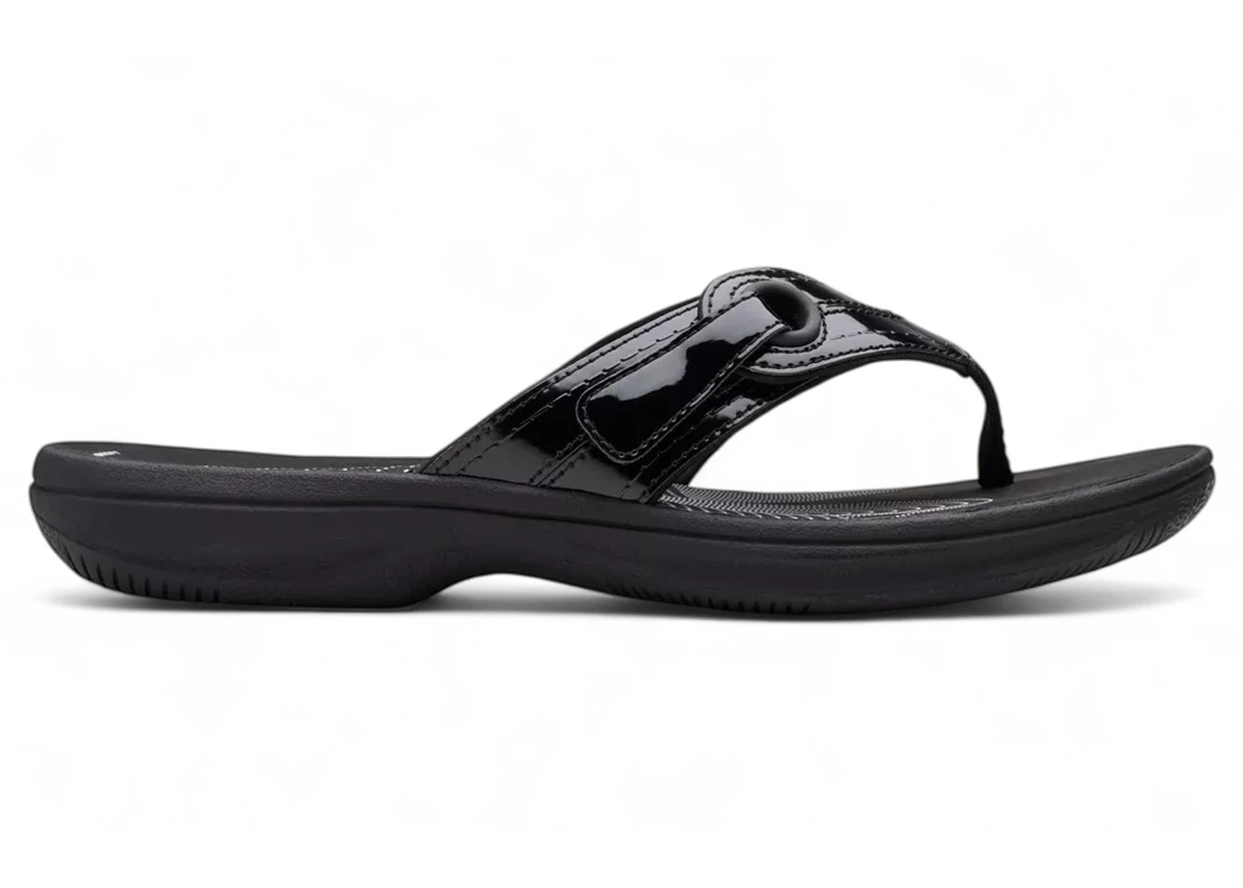 Clarks Breeze Reyna Black Patent (Women's)