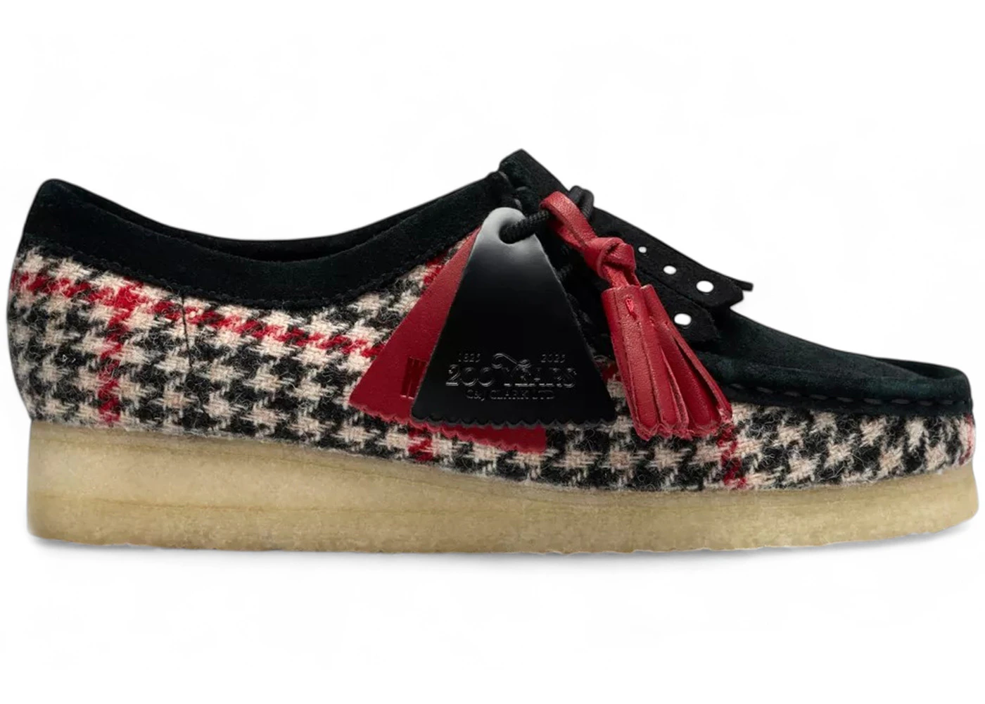 Clarks Wallabee Harris Tweed Combination Black (Women's)
