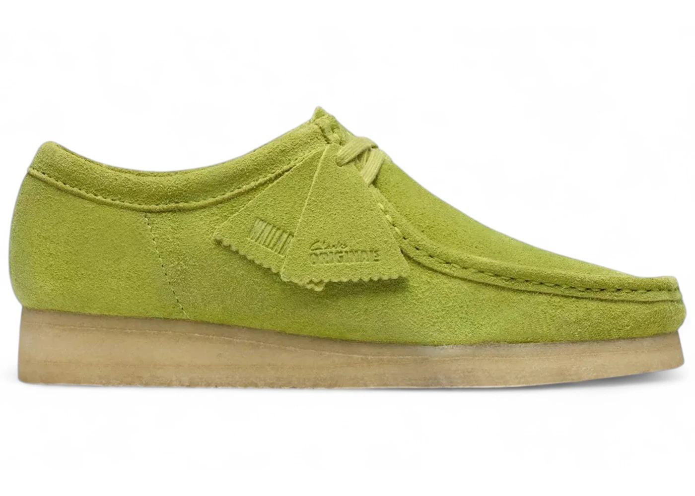 Clarks Originals Wallabee Lime Suede