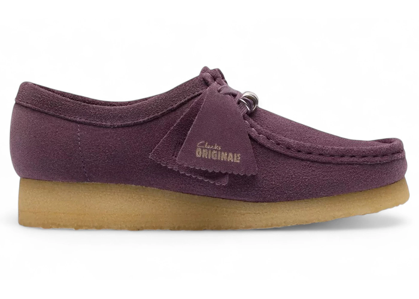 Clarks Wallabee Plum Suede (Women's)