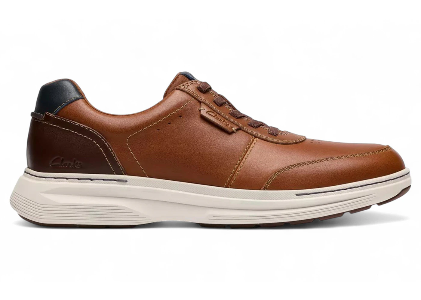 Clarks Craftwell Lace Tan Leather