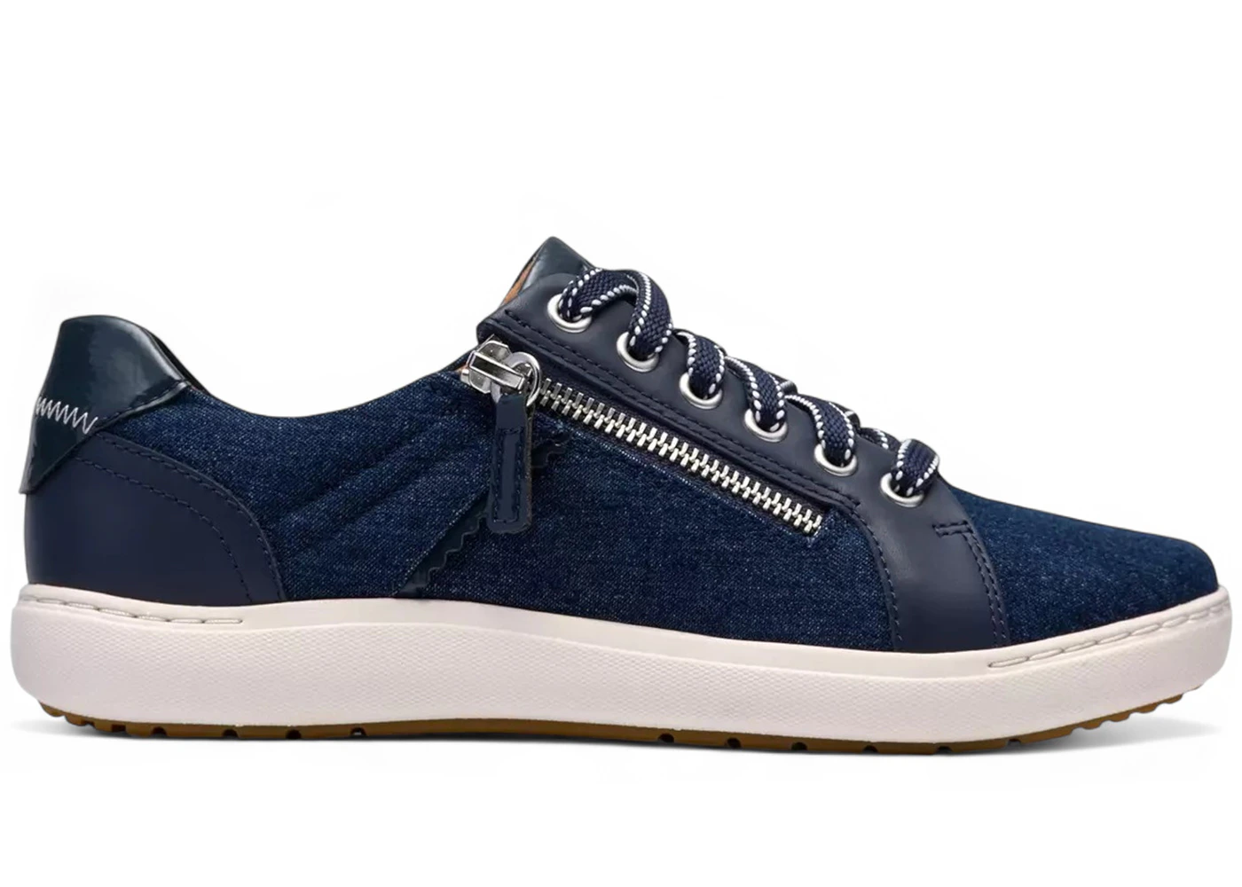 Clarks Nalle Zen Dark Denim (Women's)