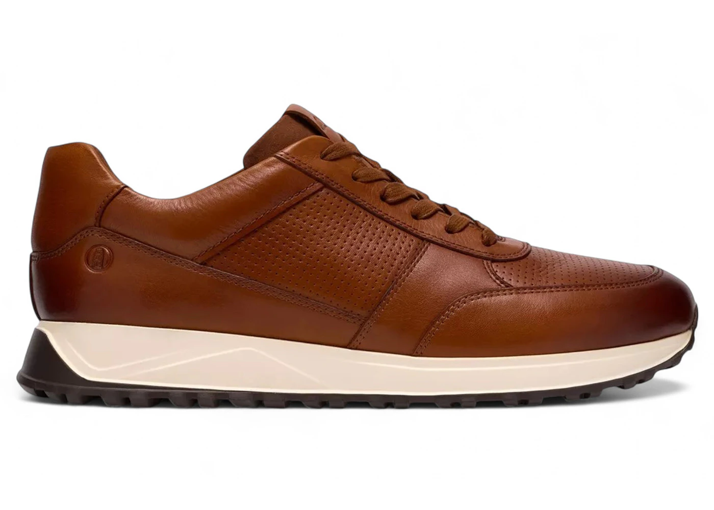 Clarks Radwell Tie Tan Leather