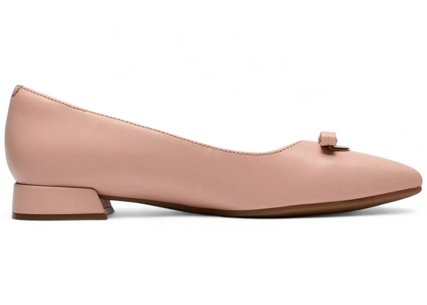 Clarks Natalyn Trim Light Pink Leather (Women's)