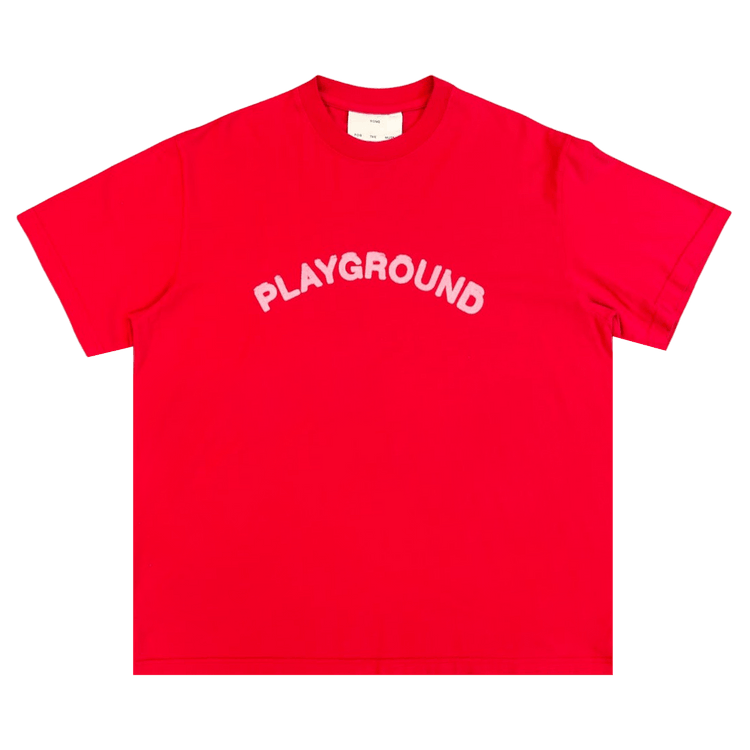 Song for the Mute 'Playground' Standard Tee 'Overdye Red'