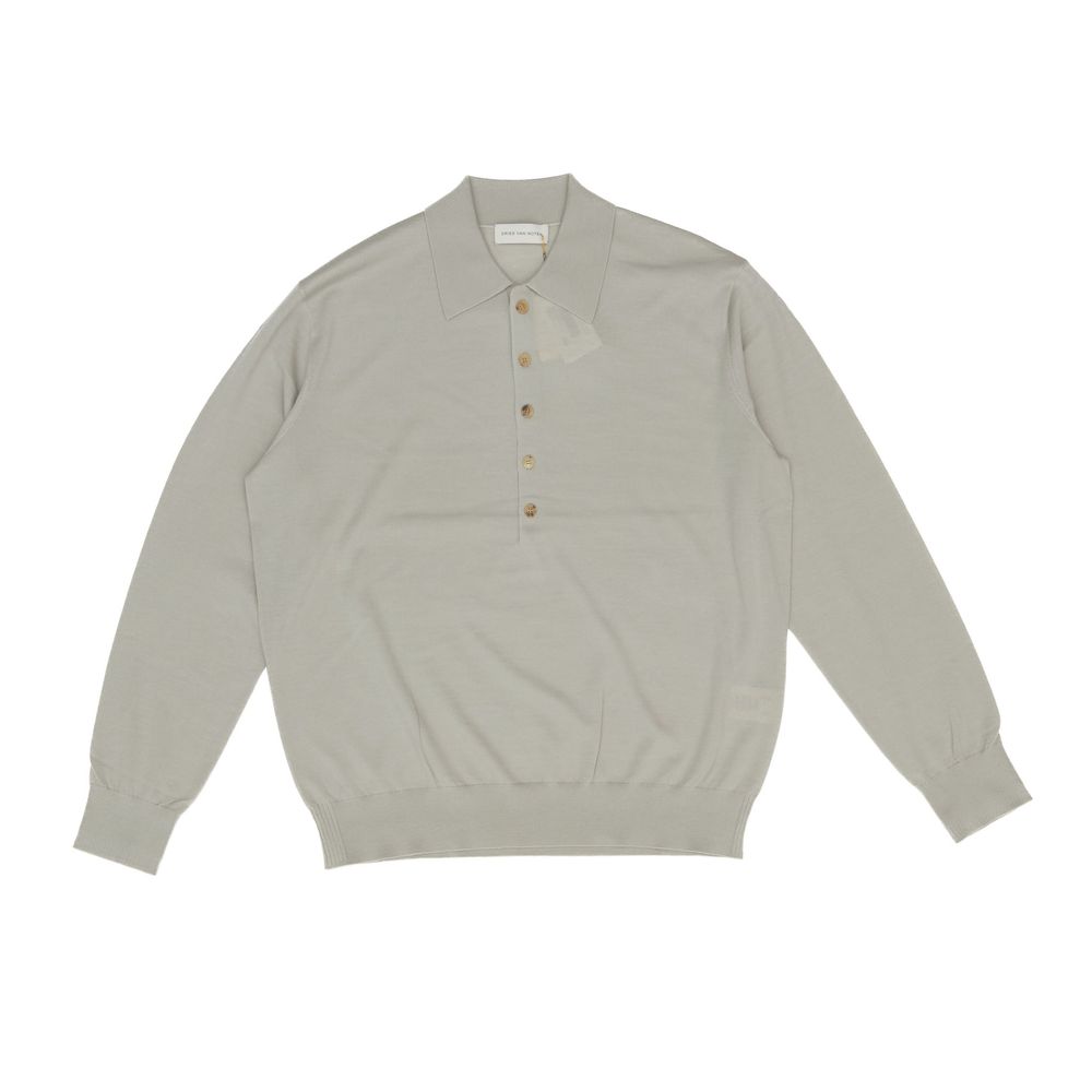 Dries Van Noten Muano Long-Sleeved Polo Shirt