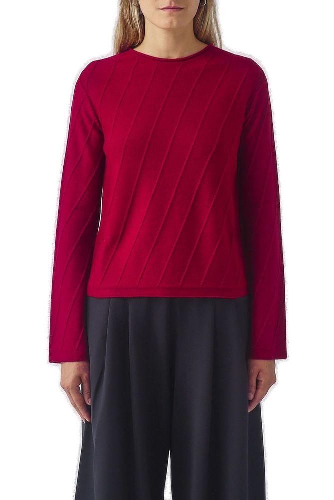 MM By Max Mara Mmlgiochi Ribbed Crewneck Jumper