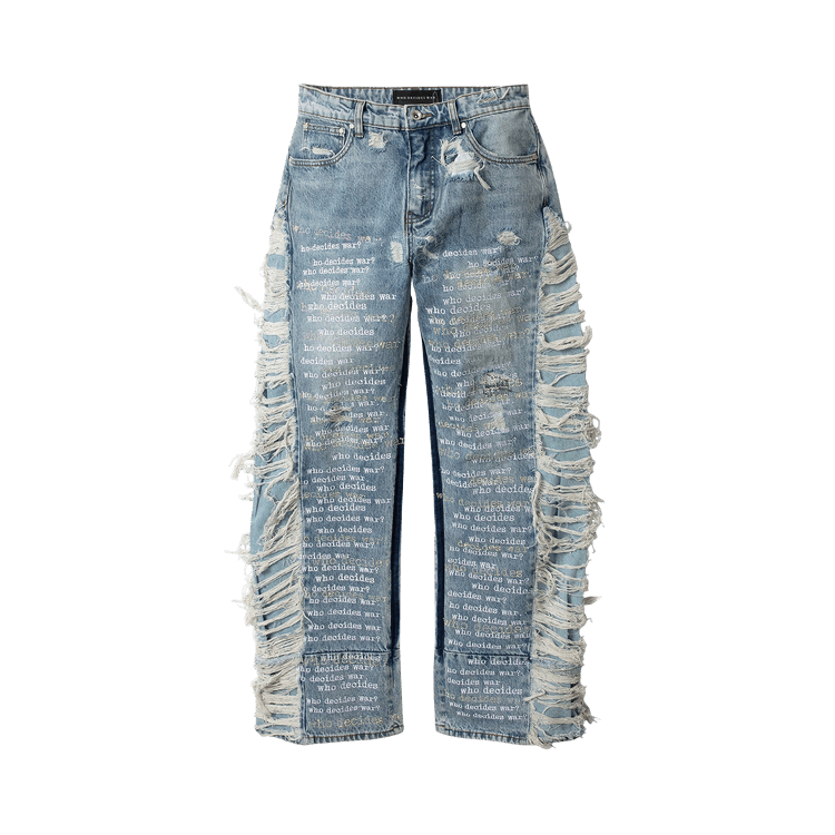 Who Decides War Ultra Flare Scripture Denim 'Sky'