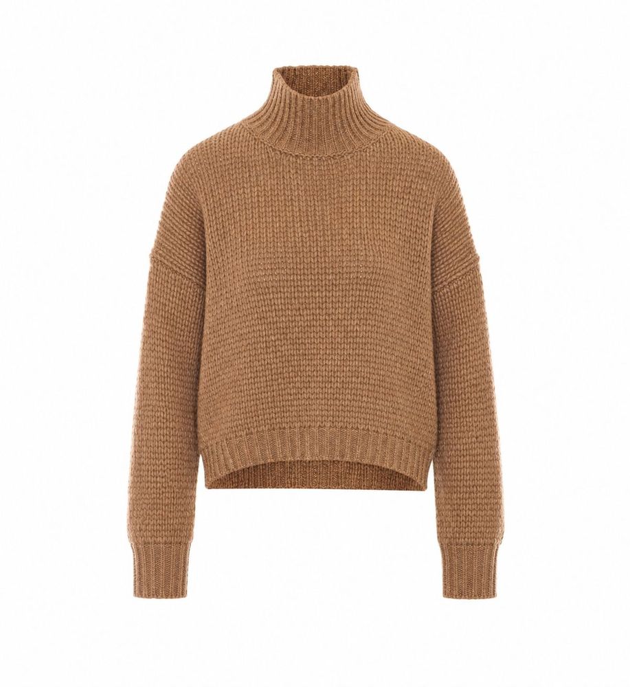 Roberto Collina Chunky High Neck Knitted Sweater