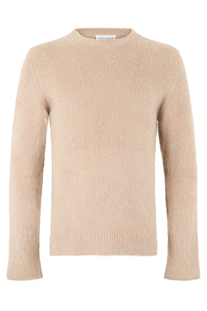 Roberto Collina Brushed Crew Neck Sweater