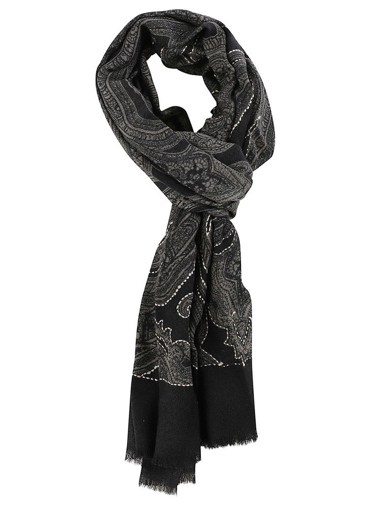 Altea Paisley Wool Scarf