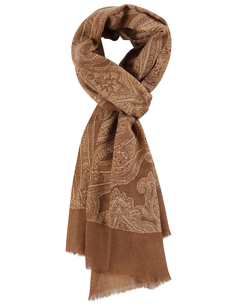 Altea Paisley Wool Scarf