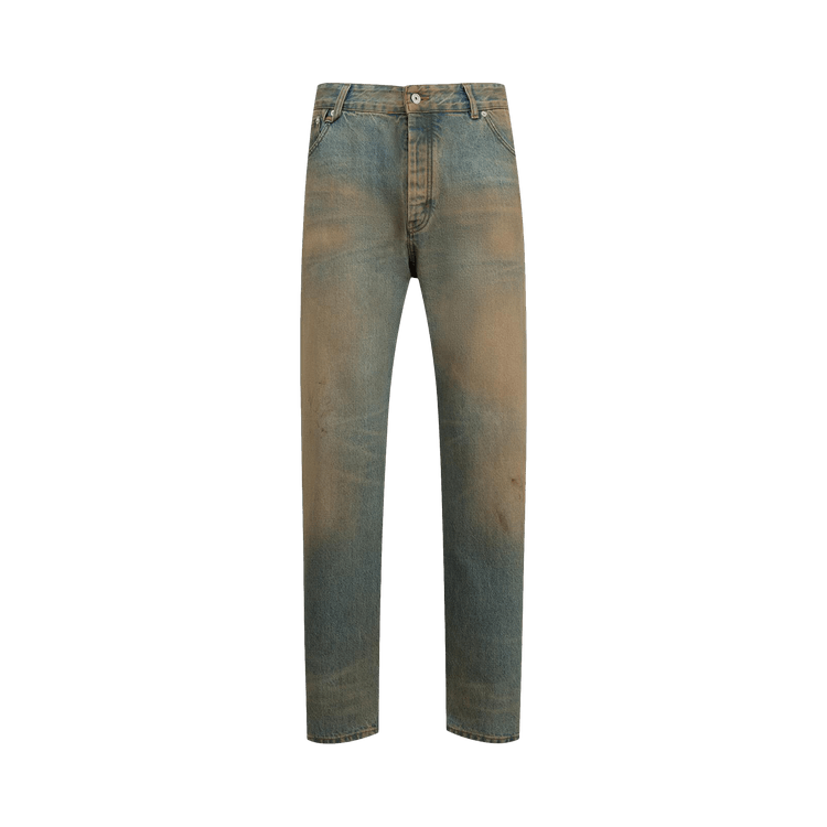 Jacquemus Le De-Nimes Berger 'Distressed Blue/Tabacco'