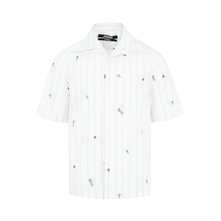 Jacquemus La Chemise Romarin 'Jacquard Classic Stripes'