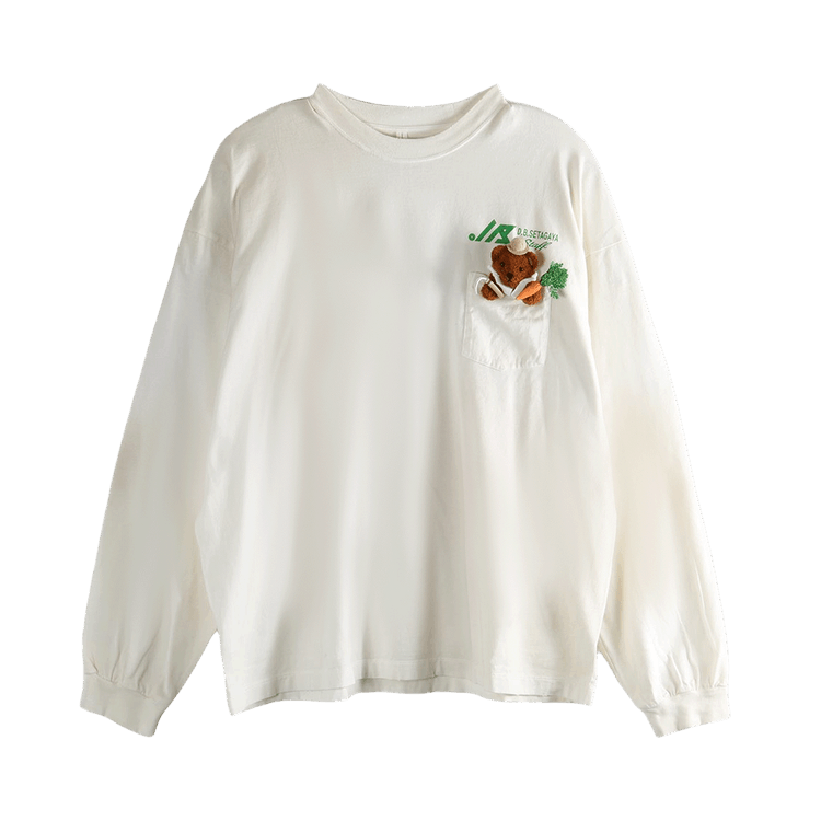 Doublet Long-Sleeve With My Workwear Bear T-Shirt 'White'