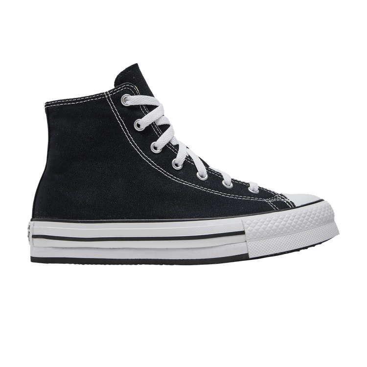 Converse Chuck Taylor All Star Lift Platform Canvas High GS 'Black'