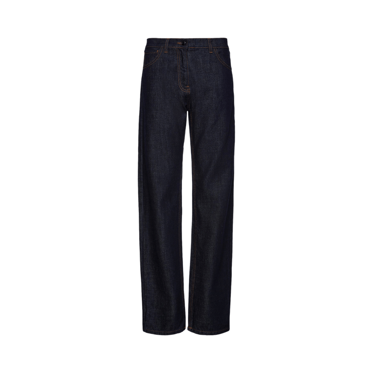 Magda Butrym Denim Pants 'Navy'