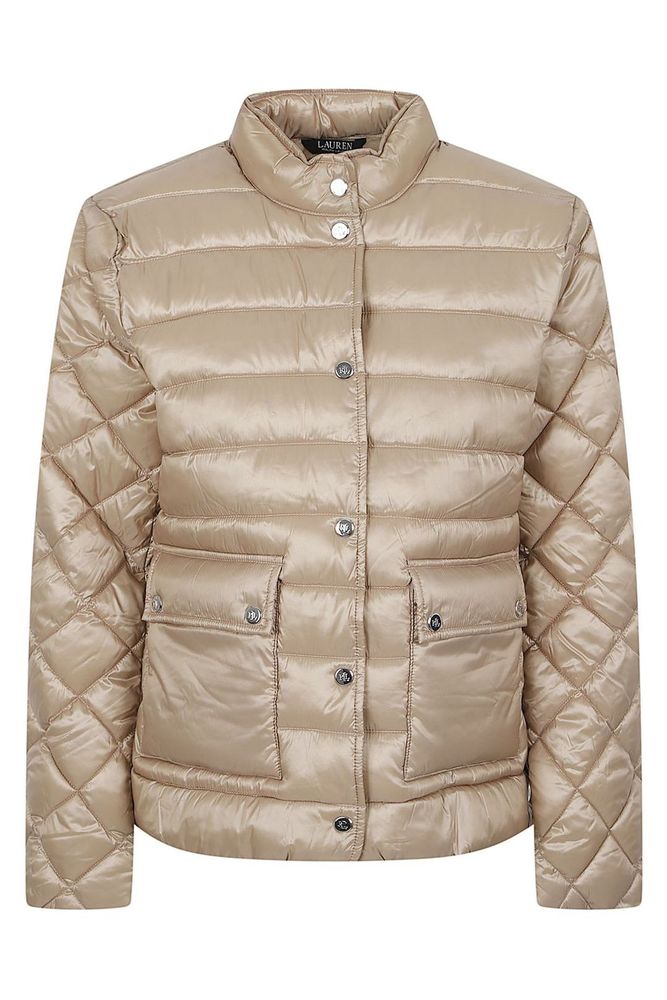 Lauren Ralph Lauren Button-Up Quilted Jacket