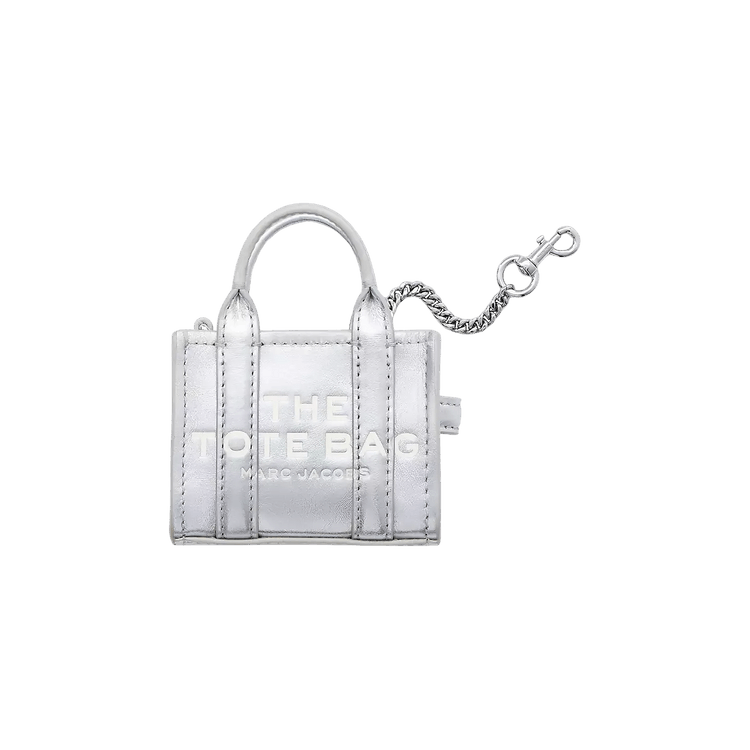 Marc Jacobs Nano Tote Charm 'Silver'