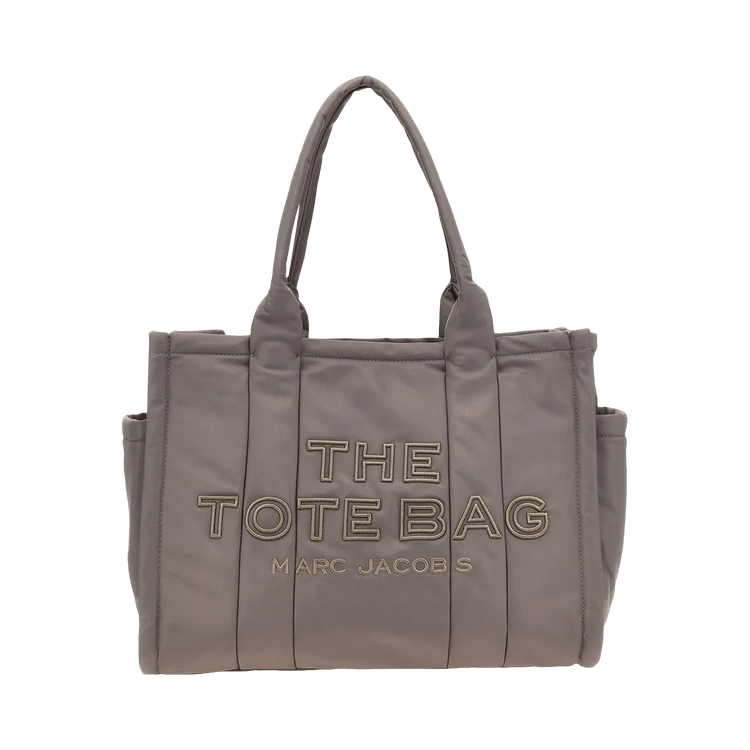 Marc Jacobs The Puffy Nylon Large Tote Bag 'Cement'
