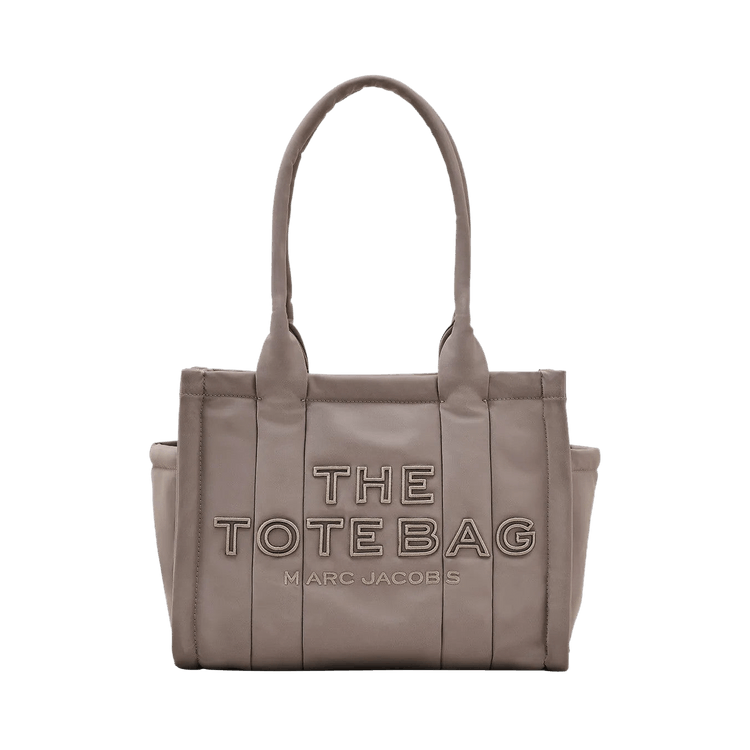 Marc Jacobs The Puffy Nylon Medium Tote Bag 'Cement'