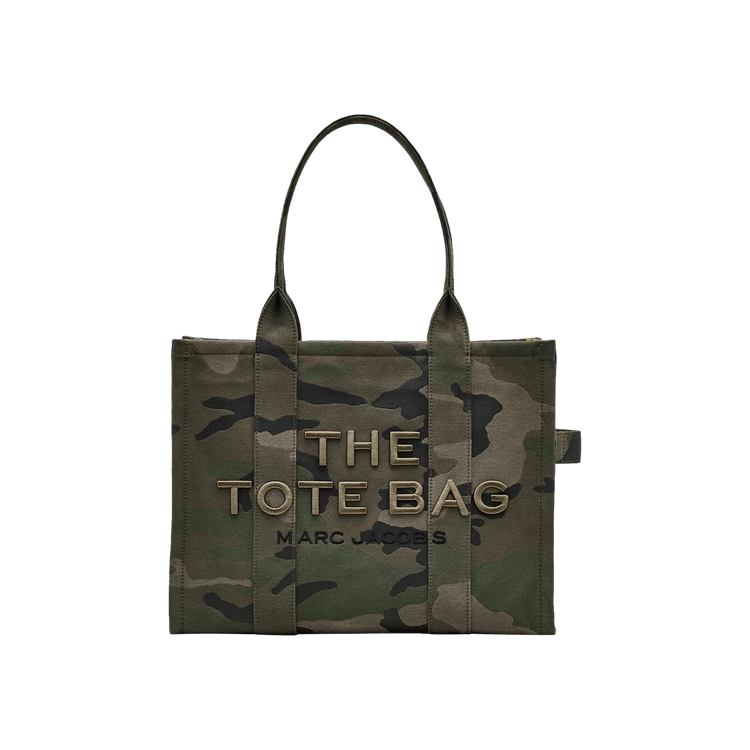 Marc Jacobs Large Camo Jacquard Tote Bag 'Camo/Multicolor'