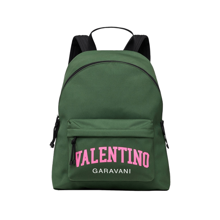Valentino Garavani University Nylon Backpack 'Green/Pink'