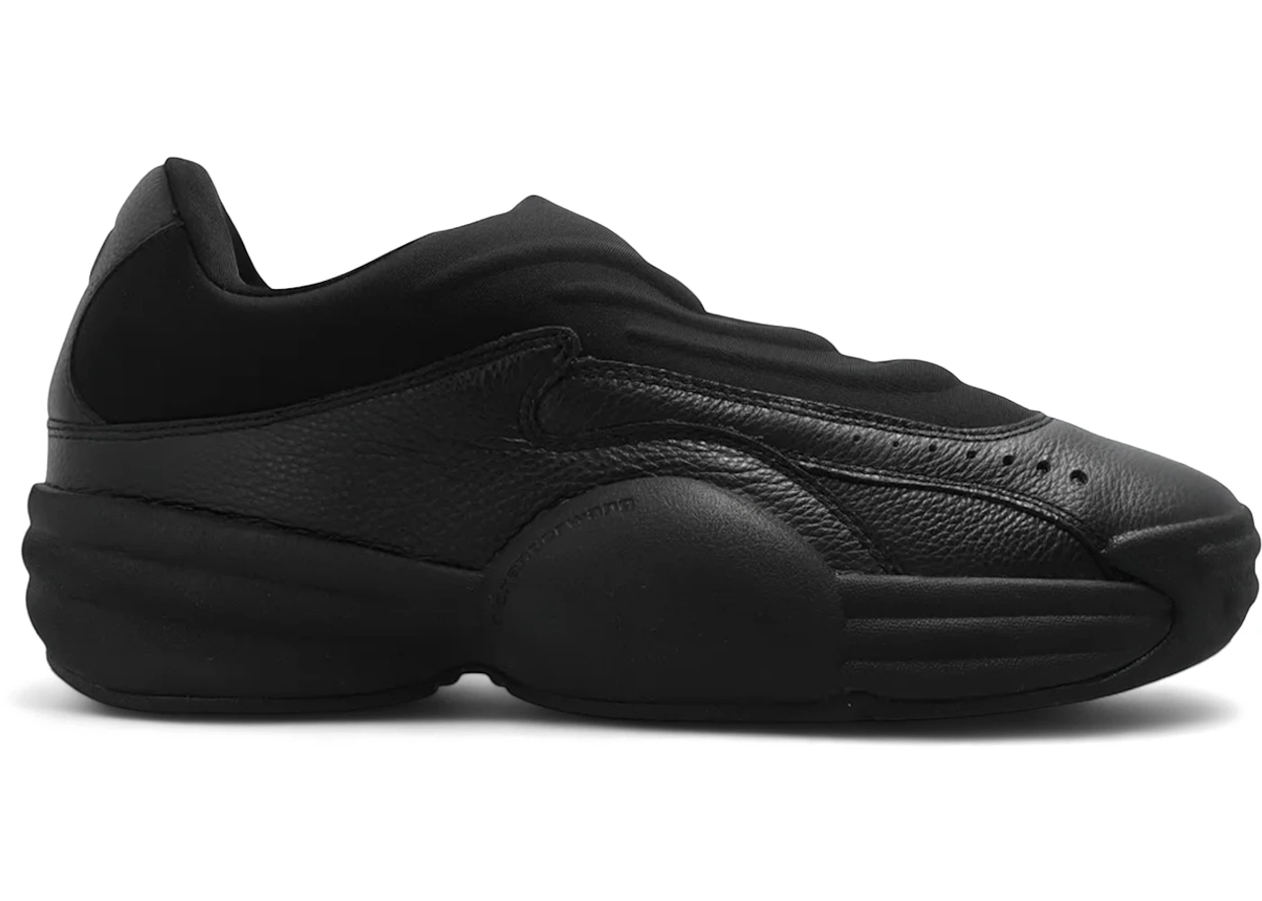 Alexander Wang Hammered Leather Slip-On Sneakers Black (Women's)