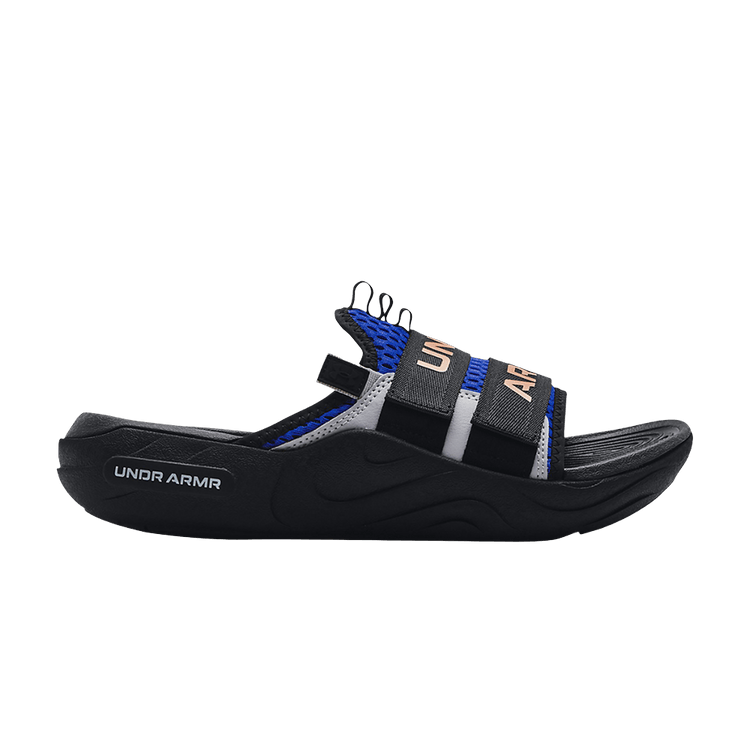 Under Armour Alpha Slide 'Versa Blue Black'
