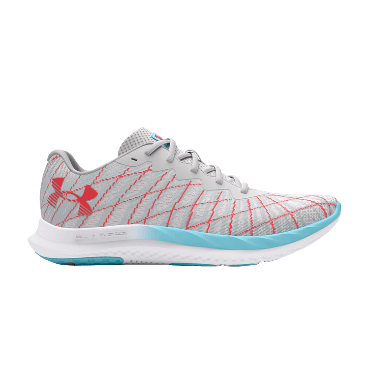 Under Armour Wmns Charged Breeze 2 'Distant Grey Red Solstice'