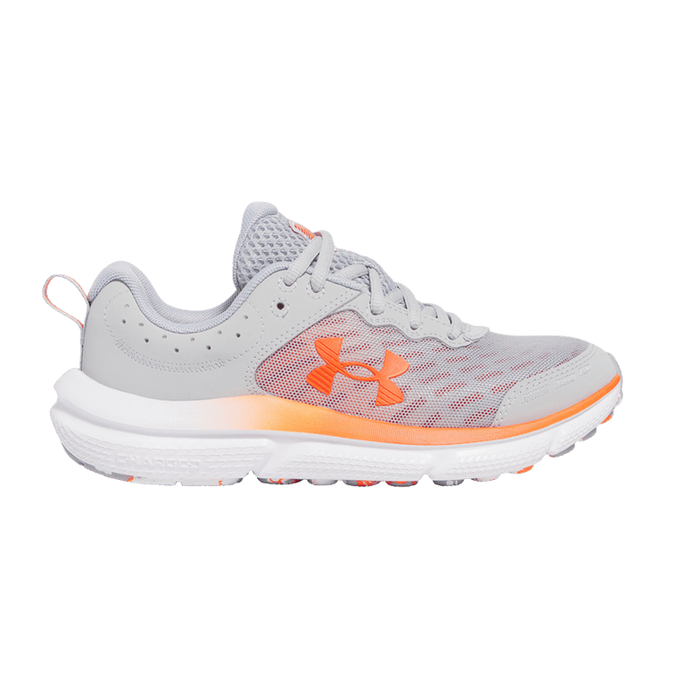 Under Armour Assert 10 AC GS Wide 'Mod Grey Ares Red'