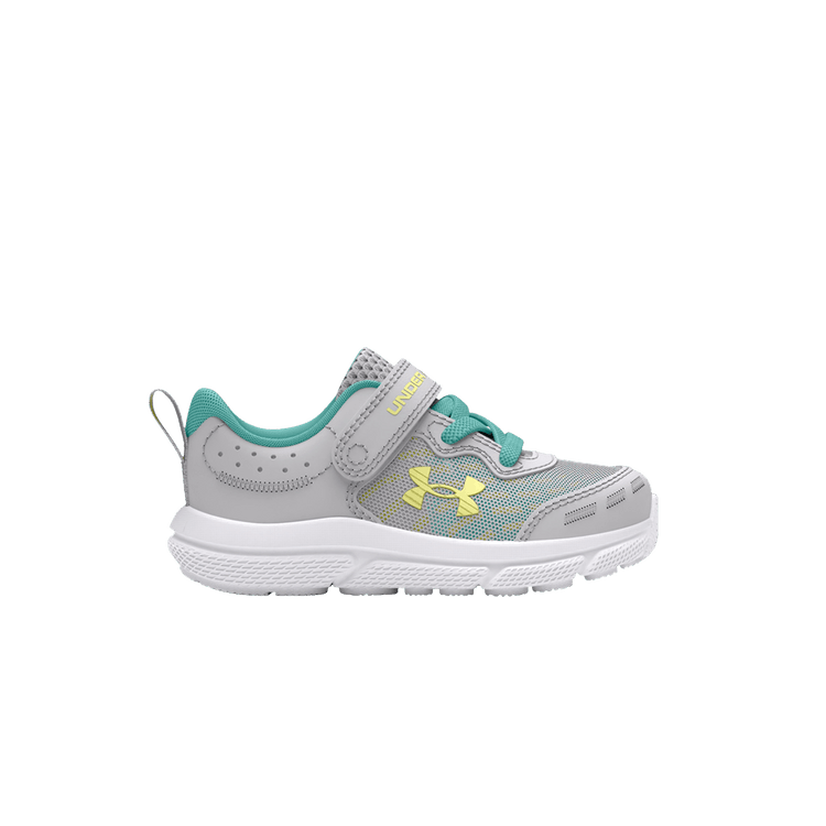Under Armour Assert 10 AC TD 'Halo Grey Sonic Yellow'