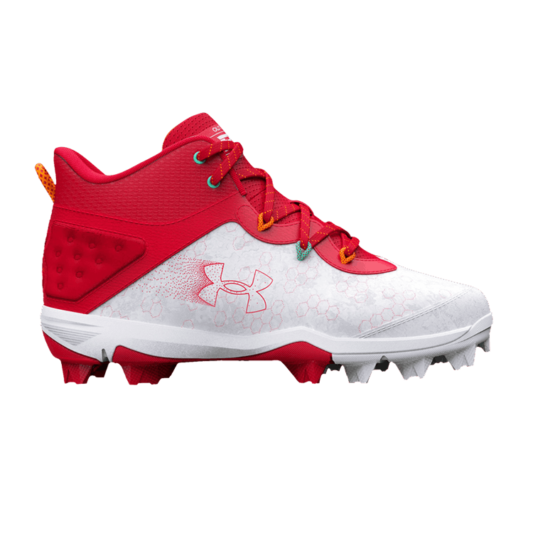 Under Armour Harper 8 Mid RM Jr 'Red White'