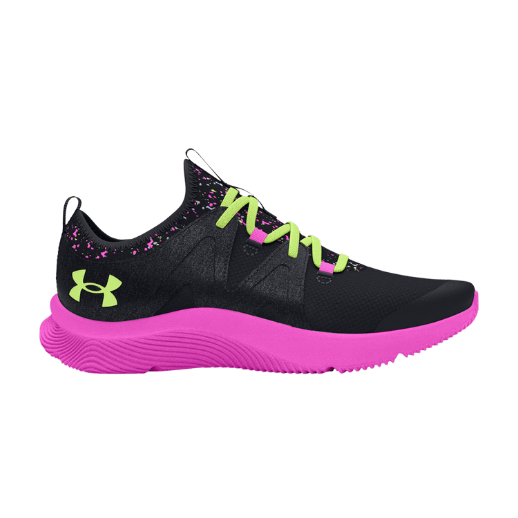 Under Armour Infinity 3 GS 'Black Vivid Magenta Speckled'