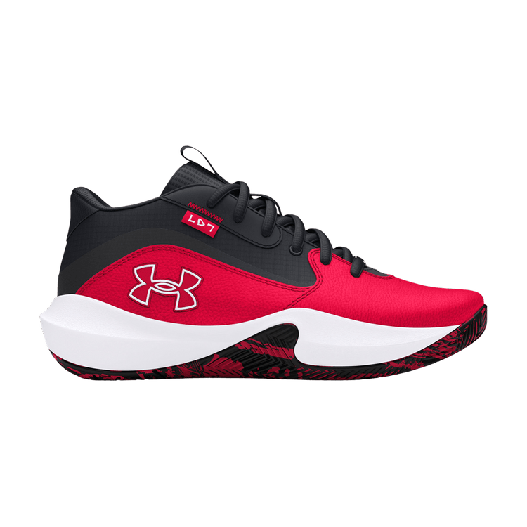 Under Armour Lockdown 7 GS 'Red Black White'