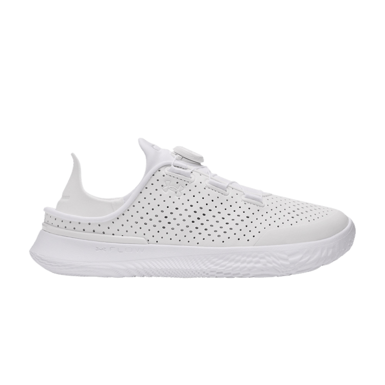 Under Armour SlipSpeed Leather GS 'Triple White'