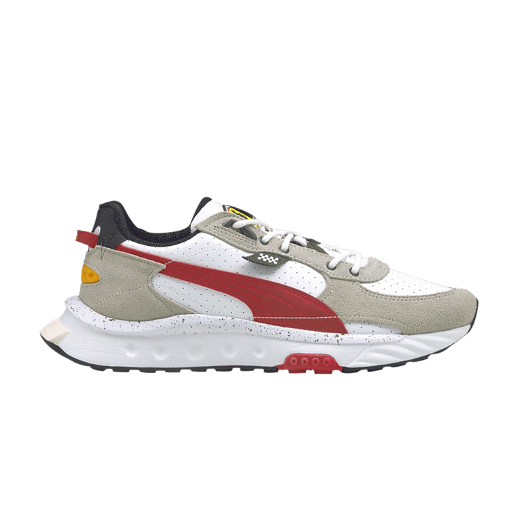 Scuderia Ferrari x Puma Wild Rider 'White Rosso Corsa'
