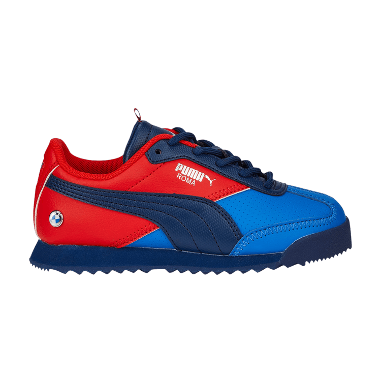 BMW Motorsport x Puma Roma Via Little Kid 'Strong Blue Fiery Red'