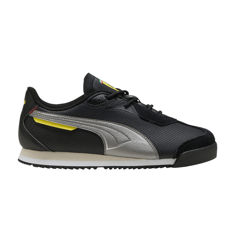 Scuderia Ferrari x Puma Roma Suede 'Black Aged Silver'