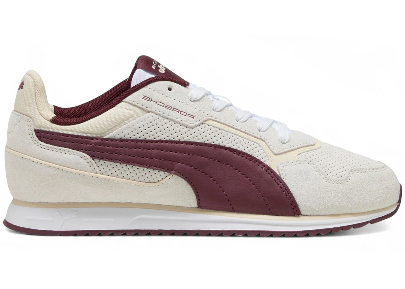 Puma PL Softride ST Miler Porsche Legacy White Ruby Shimmer