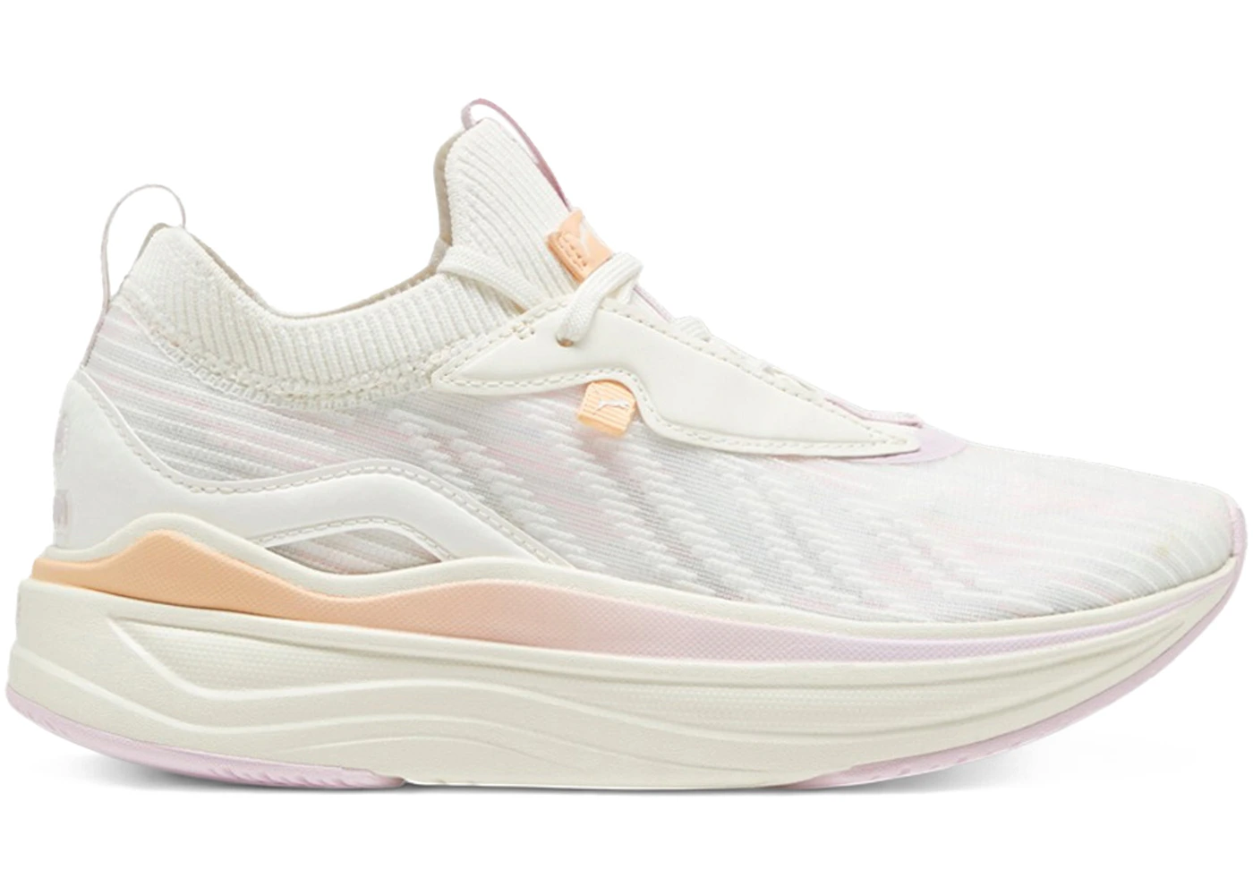 Puma Softride Stakd Dazed White Grape Mist Peach Fizz (Women's)