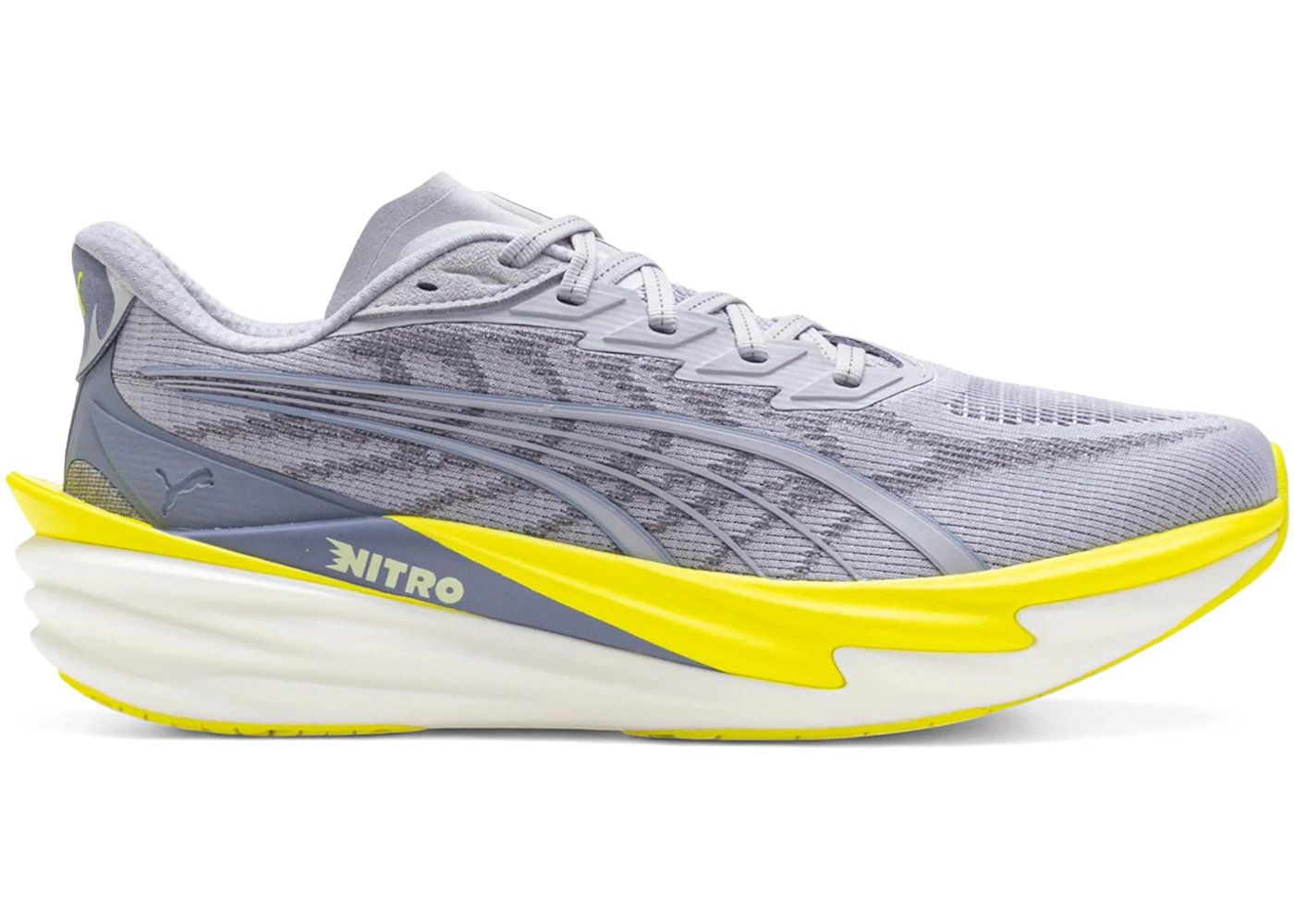 Puma Deviate Nitro 4 Vibrant Silver Lux Lime