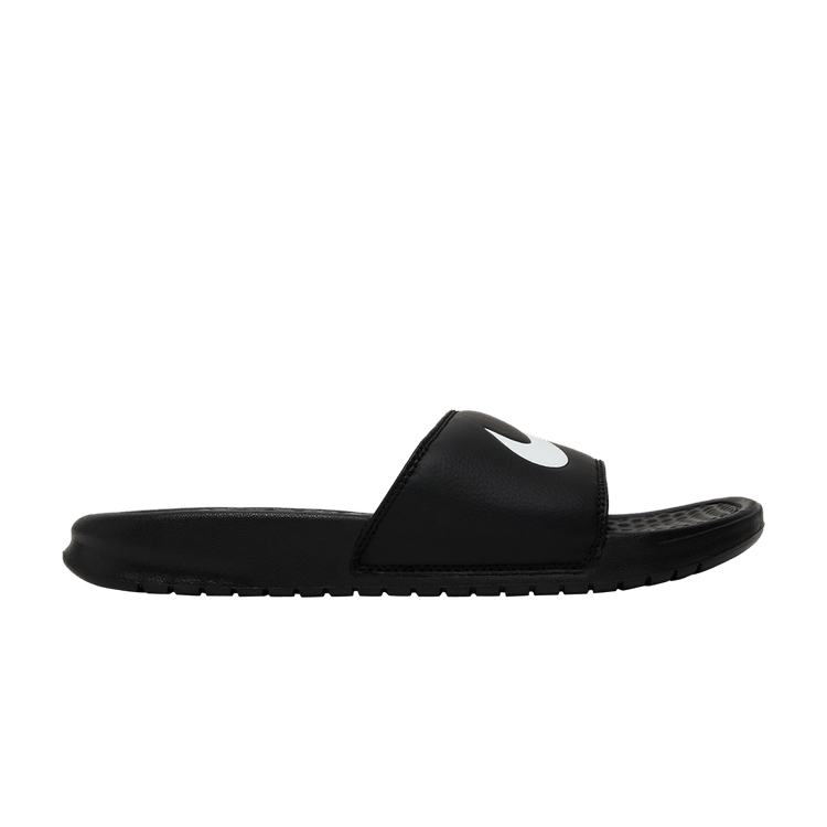 Nike Benassi Swoosh Slide 'Black White'